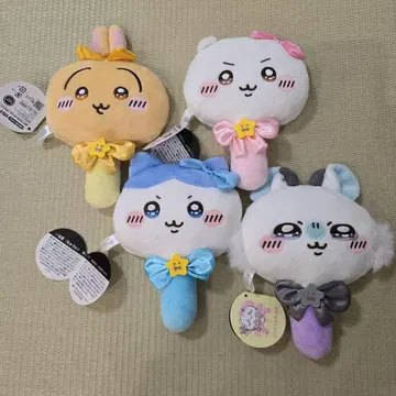 초 매지컬 치이카와 봉제 인형 거울 4종 세트