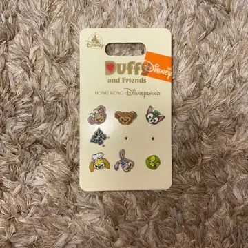 더피 앤 프렌즈 귀걸이 세트 홍콩 디즈니