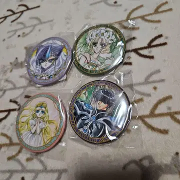 마법기사 레이어스 캔뱃지 4개 세트