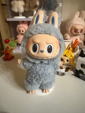 [정품] POP MART labubu 마카롱 스탠드 포함