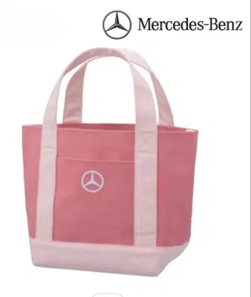 [ 미개봉 ] Mercedes-Benz 핑크 토트백