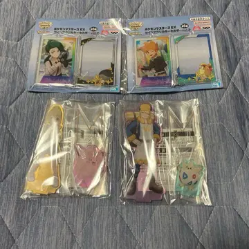 포켓몬 마스터즈 EX 트윈 아크릴 키링 아크릴 스탠드