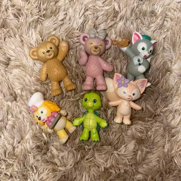 홍콩 디즈니 더피앤프렌즈 미니 피규어