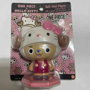 초파 ONE PIECE HELLO KITTY 소프트 비닐 피규어