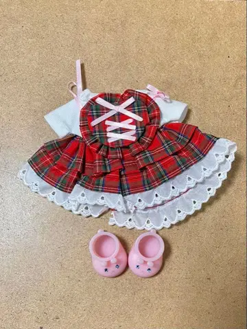 작가 봉제인형 옷 신발 16cm