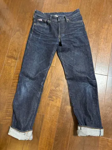 15oz 타이트 스트레이트 청바지