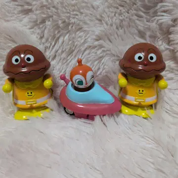 호빵맨 캐릭터 세트 움직이는 카레빵과 짤랑이