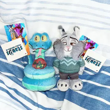 [ 게리, 파우버트 ] 봉제 인형 Disney stanDs 주토피아2