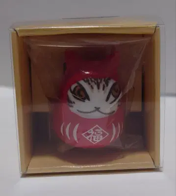 와치필드 고양이 달마 복권 빨간색 입상