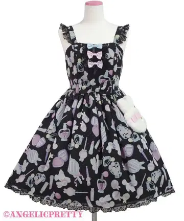 Angelic Pretty 플러피 퍼프 버니 JSK