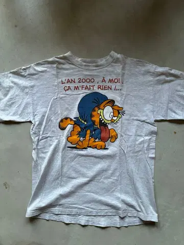 가필드 T셔츠 90s 빈티지