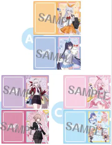 붕괴 3rd 돈키호테 신작 클리어 파일 세트 전 6종 컴프 세트