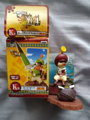 몬스터 헌터 아이루 피규어 K상 특전 카드 포함