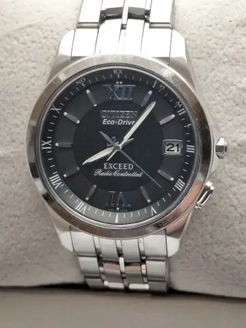 시티즌 고급 라인 엑시드 전파 솔라 경량 티타늄 H110