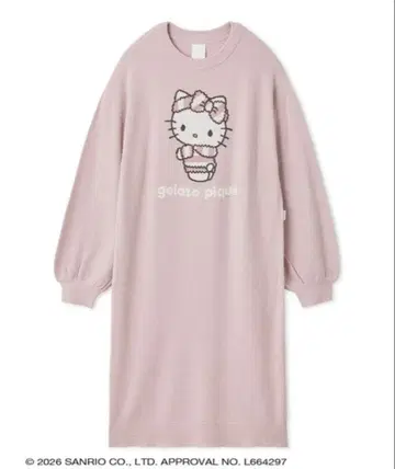 gelato piqu 스무디 미니 원피스 산리오 키티 제라피케