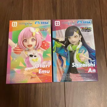 프로젝트 세카이 프로세카 시라이시 안 호우 에무 피규어 세트