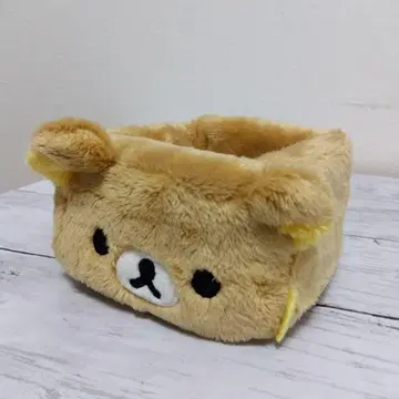 초레어 리락쿠마 멀티 트레이 복슬복슬 새상품급 잡화 수납함