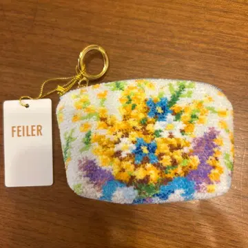 FEILER 페이러 미모사페르테 미니 파우치 꽃무늬