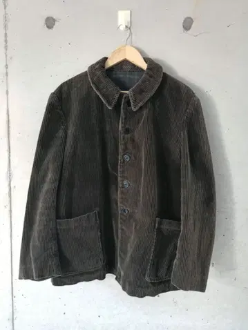 [초레어] 프렌치 워크 2 포켓 초아 자켓 커버올