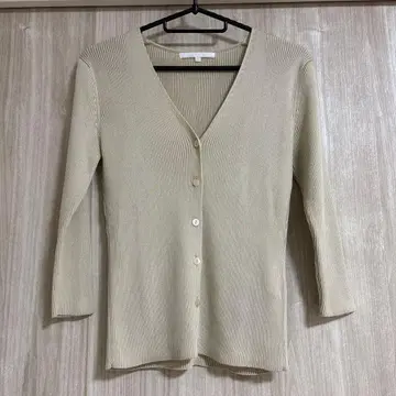 ANAYI 아나이 7부 소매 리브 가디건 38 사이즈