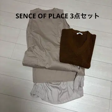 미사용 새상품 센스 오브 플레이스 SENCE OF PLACE 3종 세트