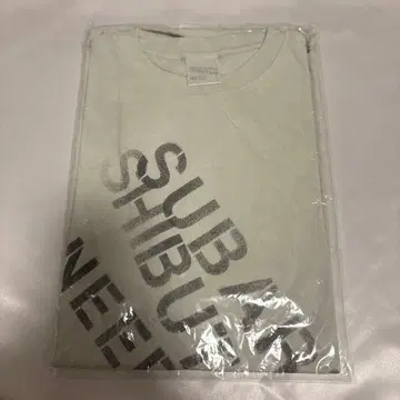 시부야 스바루 NEED 로고 T셔츠 CD NEED 한정판 T셔츠