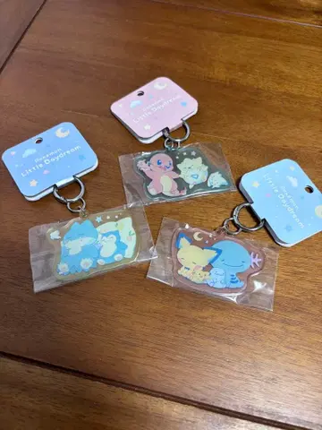 포켓몬 Little Daydream 아크릴 키링 3개 세트
