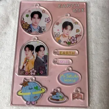 EARTHMIX CUSTOMIZABLE ACRYLIC KEYC Gmmtv