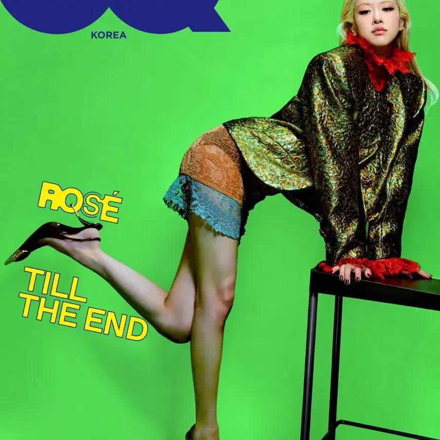 BLACKPINK ロゼ ジキュー 雑誌 書籍 書籍マガジンGQ