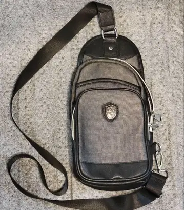 블랙 헤링본 숄더백