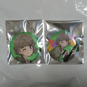 청춘 돼지 타워 레코드 캔뱃지 기타 연주 ver. 코가 토모에 2종