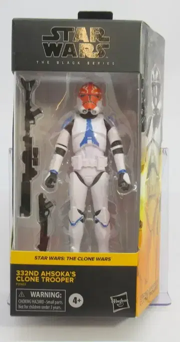 HASBRO 더 블랙 322ND 아소카 클론 트루퍼 6인치