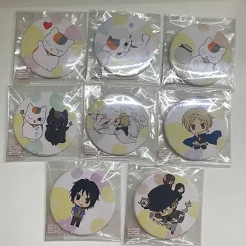 나츠메 우인장 캔뱃지 8개 세트