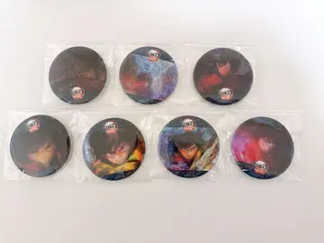 귀멸의 칼날 무한성 토미오카 기유 애니메이션 캔뱃지 컴플리트 세트