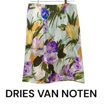 드리스반노튼 DRIES VAN NOTEN 실크 스커트 36