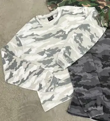 BELVET Camo Waffle Thermal LS Tee