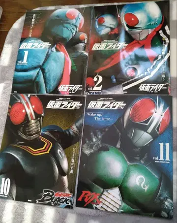 코단샤 시리즈 MOOK 4권 세트 가면라이더 쇼와 1 2 10 11