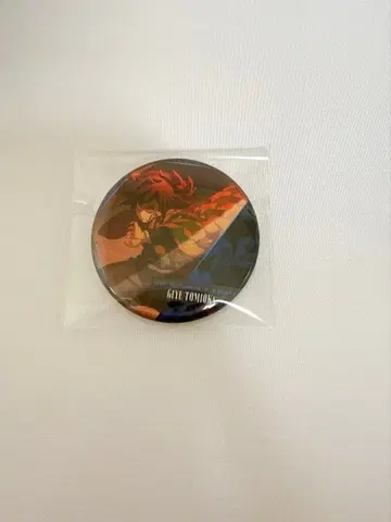 귀멸의 칼날 무한성 이야기가 담긴 등 캔뱃지 토미오카 기유