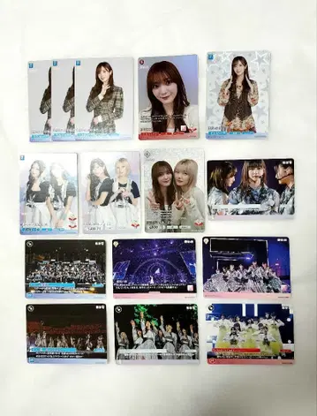 상태 좋음 타무라 호노 사쿠라자카46 빌디바이드 카드 SR 페어 카드