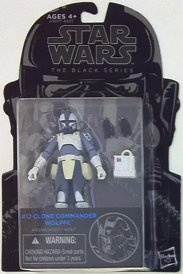 HASBRO #12 더 블랙 시리즈 클론 커맨더 울프