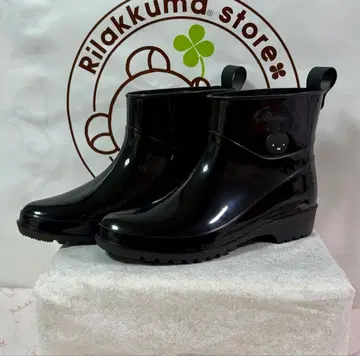 미피 오페크 도트 클립 콜라보 숏 기장 레인부츠 S 사이즈