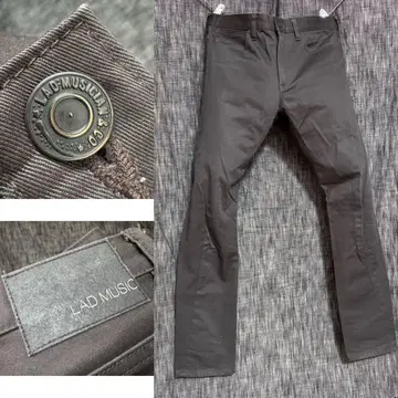 LAD MUSICIAN 일본제 블랙 데님 도메스틱 블랙 YKK