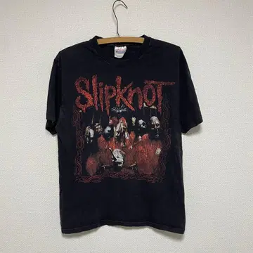 00s 슬립낫 흑먹색 밴딩 T셔츠 Tee