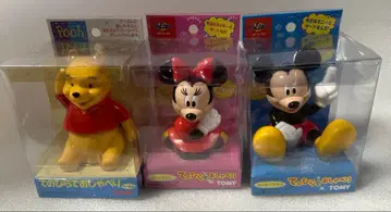 손바닥으로 말하는 미니 미키 푸우 3개 세트 TOMY 디즈니 4