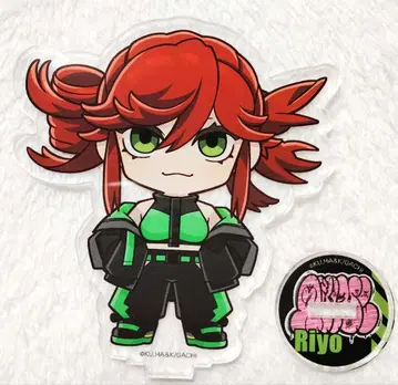 가치액터 프린세스 카페 리요우 미니 캐릭터 아크릴 스탠드 사이버 펑크