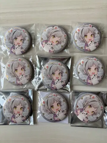 문호 스트레이독스 나카지마 아츠시 캔 배지 중국 콜라보 카페