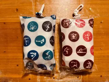 도쿄 2020 올림픽 & 패럴림픽 에코백 2개 세트