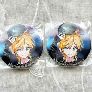 프로세카 ZOZOTOWN 카가미네 렌 캔뱃지 2개 세트