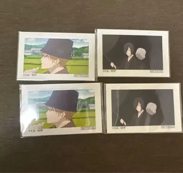 나츠메 우인장 온라인 스토어 특전 스티커 나토리 슈이치 마토바 세이지