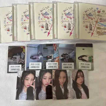 ILLIT 시간아 멈춰라 트레이딩 카드 모카 유나 원희